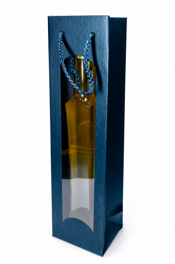 Geschenktasche Blau – Groß