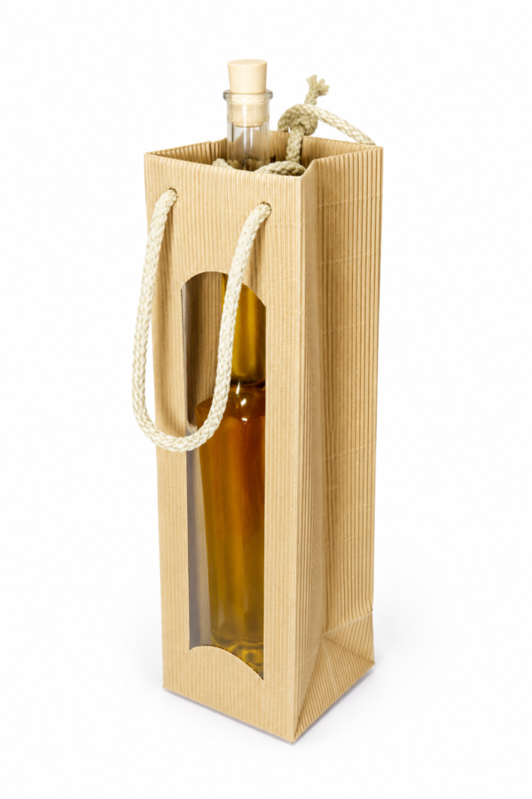 Geschenktasche Creme – Klein